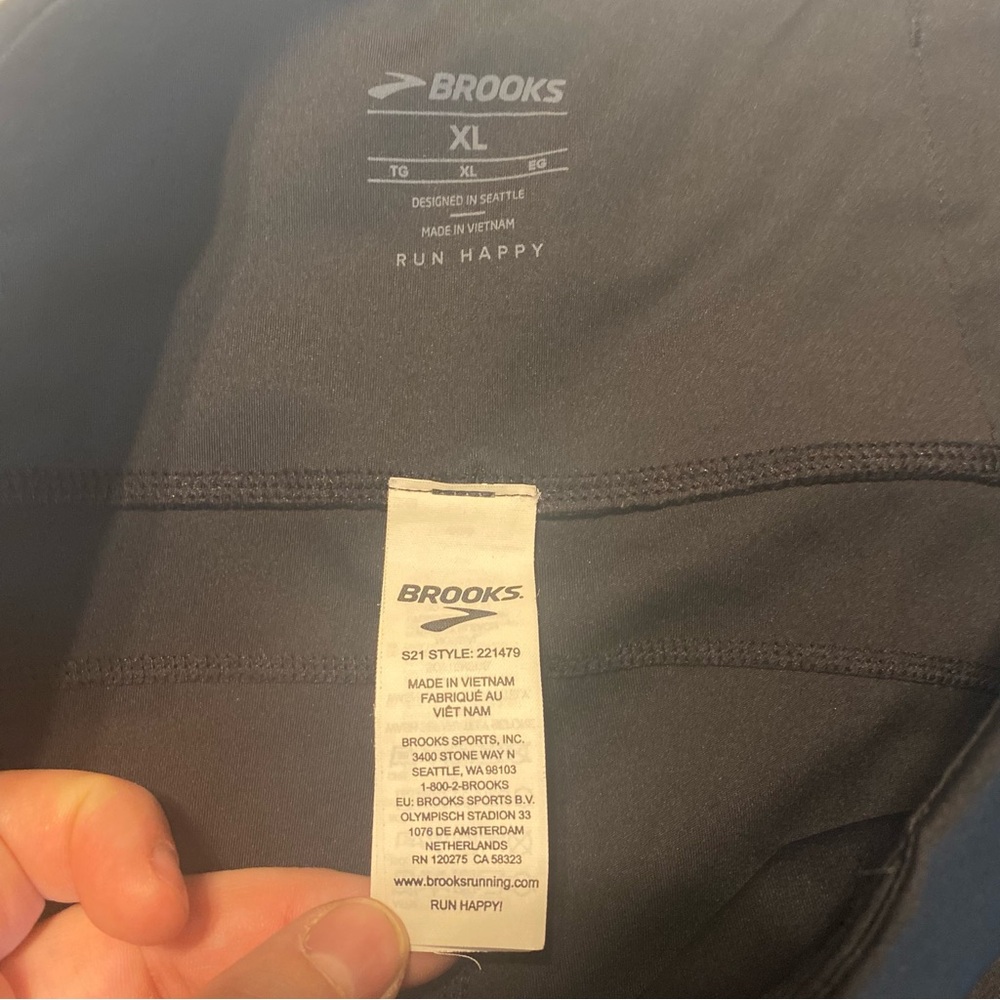 Brooks Method Black 7/8 Running Tight Size XL - Picture 3 of 11